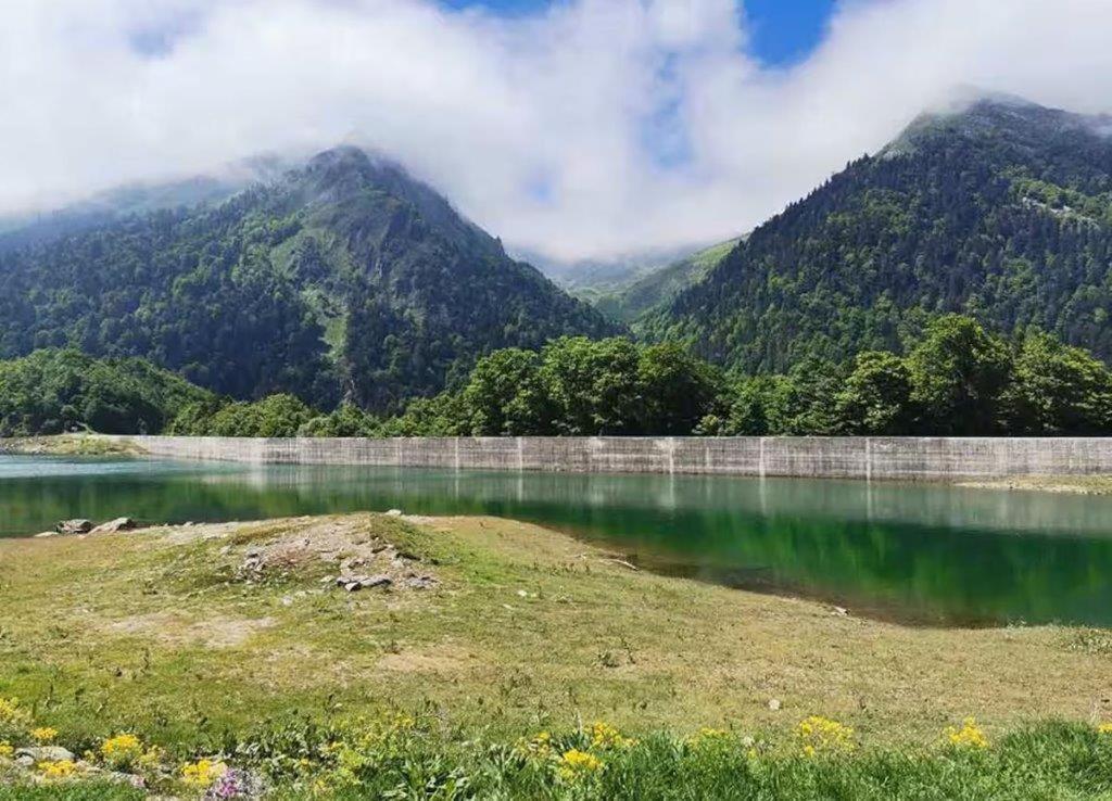 Апартаменты Apparemment Cheztony Vue Montagne Eaux-Bonne Gourette Экстерьер фото